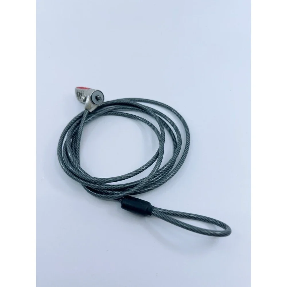 Kensington Laptop Computer MicroSaver Security Cable W/lock J76700
